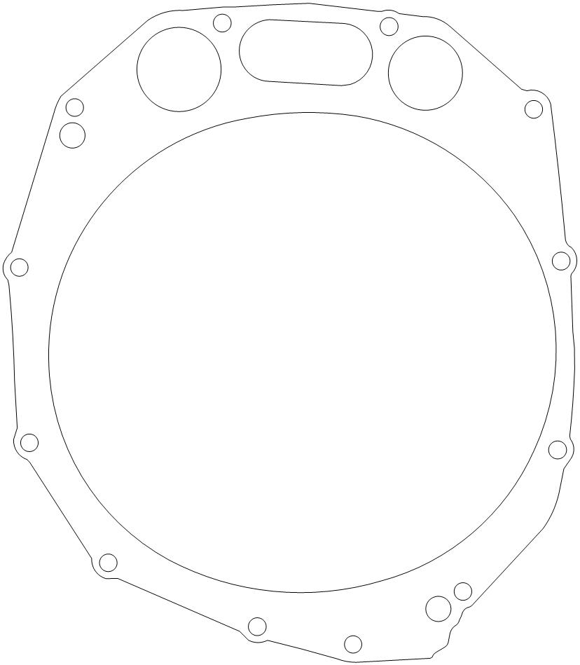 NOS OEM Suzuki Clutch Cover Gasket 11482-24f00 Gsx1300r Hayabusa for ...