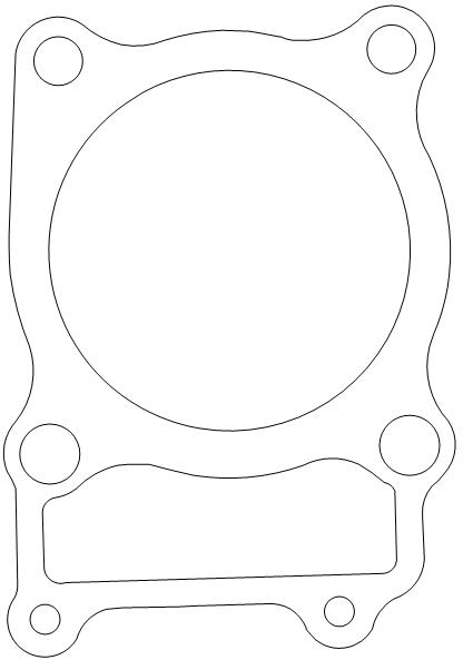 Cylinder Base Gasket – Fits Yamaha TTR250 1999-2006 (4GY-11351-00)
